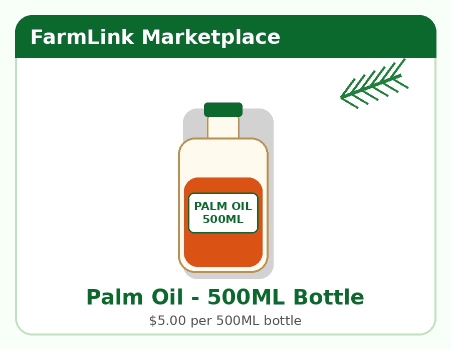 Palm Oil - 500ML Bottle