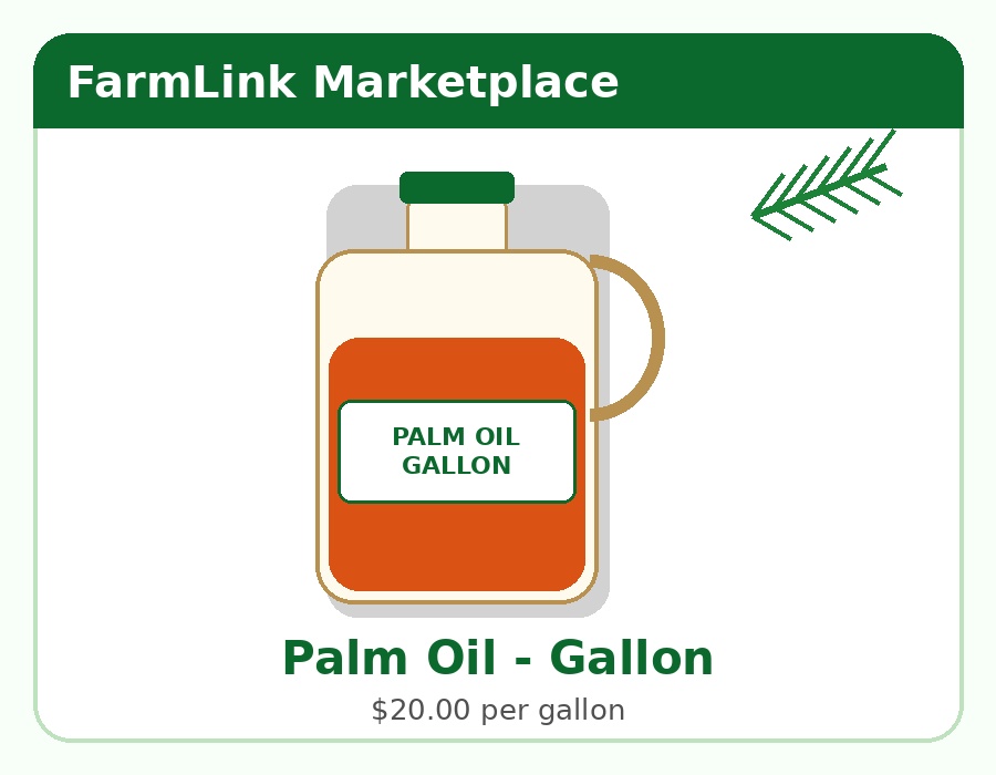Palm Oil - Gallon
